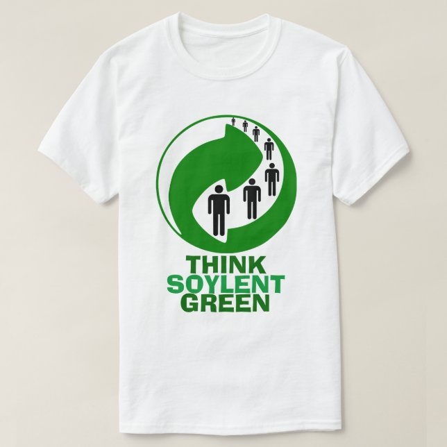 denke ökologisch T-Shirt (Design vorne)