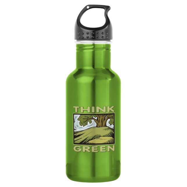 Denke ökologisch trinkflasche (Vorderseite)