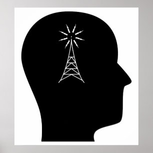 Denken an Amateurradio Poster