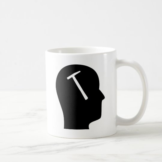 Denken an Dächer Kaffeetasse