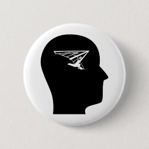 Denken an Drachenfliegen Button