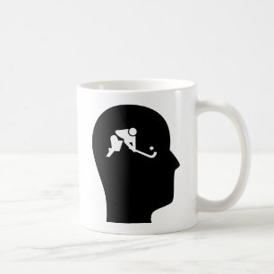 Denken an Feld-Hockey Kaffeetasse