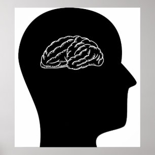 Denken an Neurologie Poster