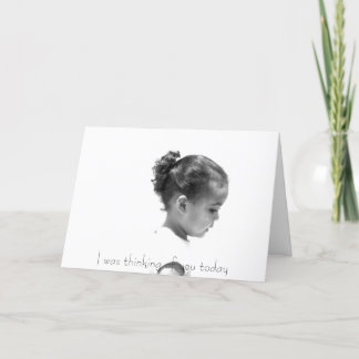 Denken an Sie Gruß Karte