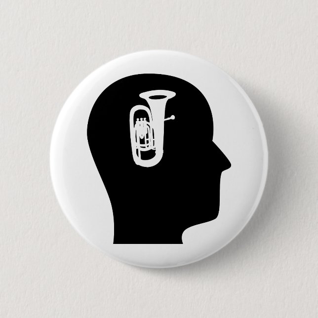 Denken an Tuba Button (Vorderseite)