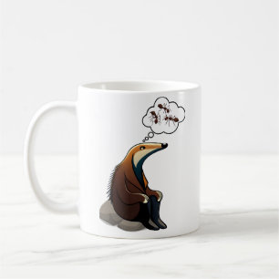 Denken Anteater Kaffeetasse