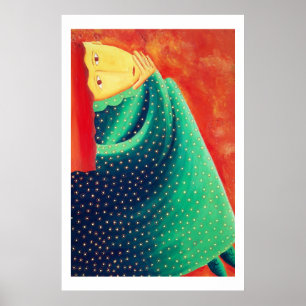 Denken der Frau Poster