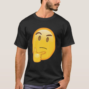 Denken Gesicht Glühbirne lustig mit Ideen Hmmm Hm T-Shirt