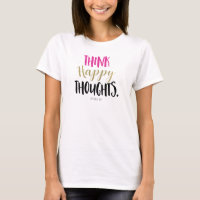 DENKEN GLÜCKLICH GEDANKEN Personalisierte Angewohn