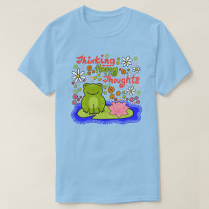 Denken Hoppy Gedanken T-Shirt