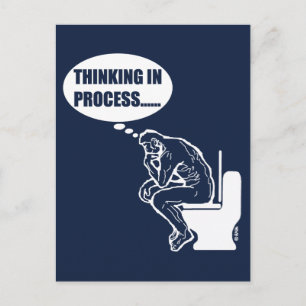 Denken im Prozess Postkarte