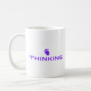 DENKEN Klassischer Becher Minimalistische Geiste Kaffeetasse