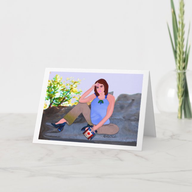 Denken mit LeeMaries kreativem Design Karte (Vorderseite)