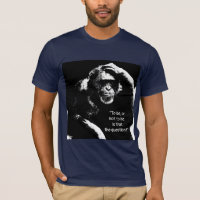 Denken Monkey Shakespeare Zitat Pop Kunst Männer