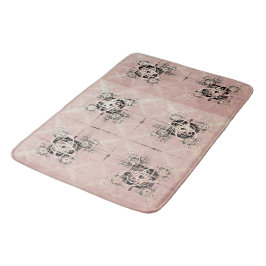 Denken Pastel Drehungen Bath Mat Badematte
