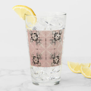 Denken Pastel Drehungen Glass Tumbler