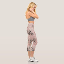 Denken Pastel Drehungen Hochverschwendete Capris