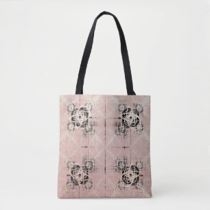 Denken Pastel Drehungen Tote Tasche