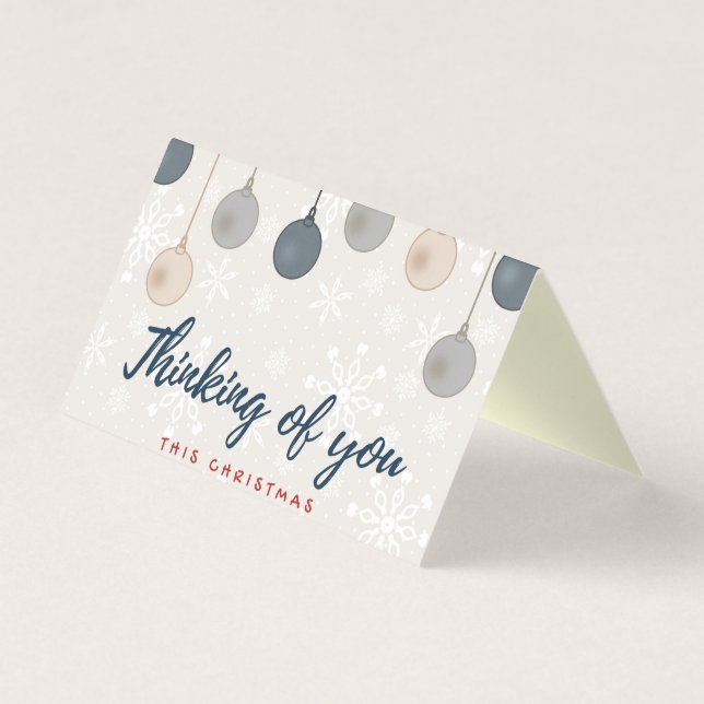 Denken Sie an 25 Pack Weihnachtskarten (Vorderseite)