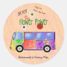 Denken Sie an "60er Rock and Roll, Groovy Retireme