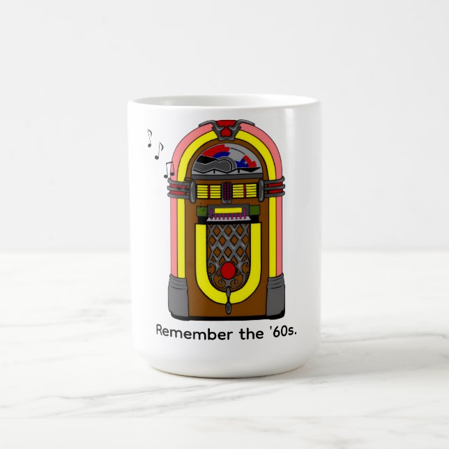 Denken Sie an den "60er Kaffeetasse (Mittel)