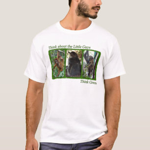 Denken Sie an den kleinen Typ-T - Shirt