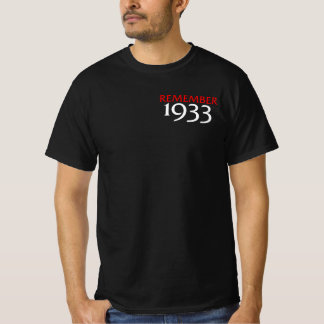 Denken Sie an den T - Shirt von 1933