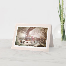 Denken Sie an die Schneeballbahn Ihrer Karte