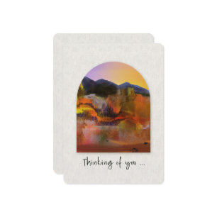 Denken Sie an die südwestliche Landschaft