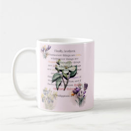 Denken Sie an diese Dinge-Schrift Kaffeetasse
