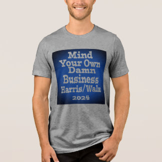 Denken Sie an Ihr eigenes Geschäft Tri-Blend Shirt
