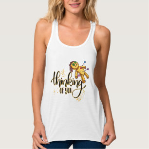 Denken Sie an Ihr Funny Halloween Voodoo Doll Tank Top
