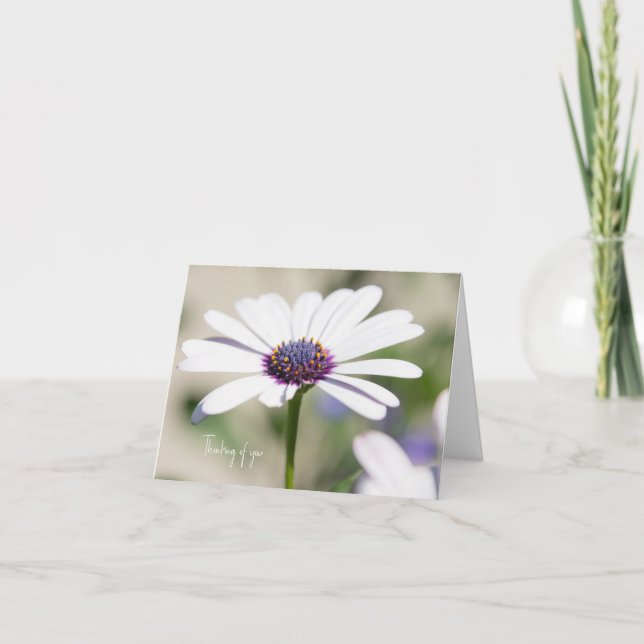 Denken Sie an Ihre Blume Karte (Vorderseite)