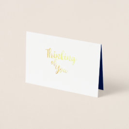 Denken Sie an Ihre Foil Card Folienkarte