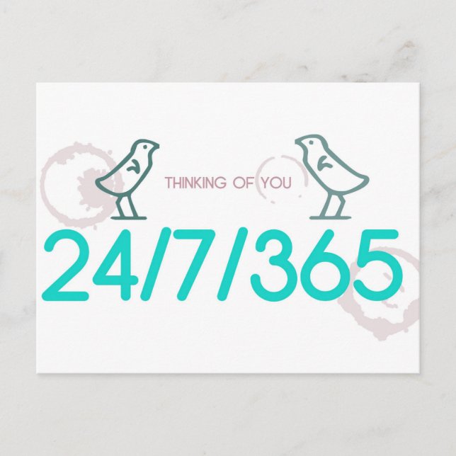 Denken Sie an Ihre Karte (Vorderseite)