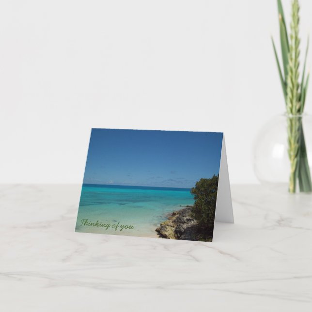 Denken Sie an Ihre Karte - Bermuda (Vorderseite)