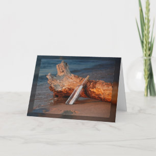 Denken Sie an Ihre Nachricht Karte