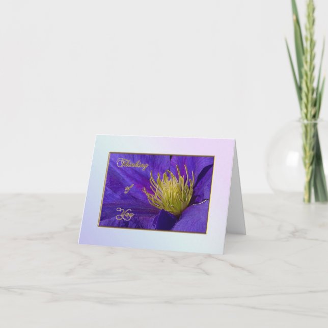 Denken Sie an Ihre Note Card Karte (Vorderseite)