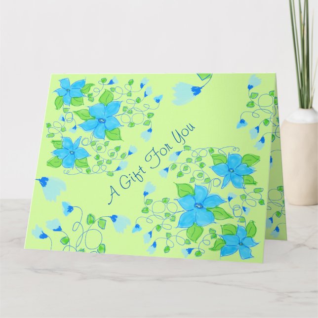 Denken Sie an Ihre Note Card Karte (Vorderseite)