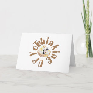 Denken Sie an Ihre Note Card : Körbe von Kätzchen