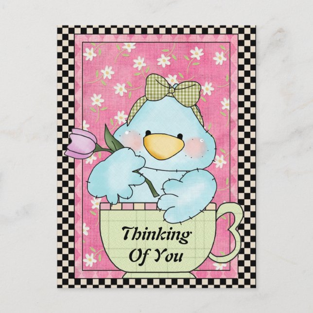 Denken Sie an Ihre Postkarte (Vorderseite)