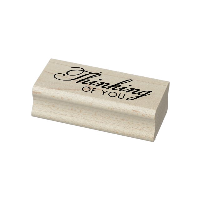 Denken Sie an Ihre Sentiment Rubber Art Briefmarke Gummistempel (Stempel)