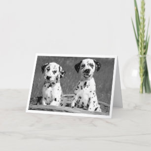 Denken Sie an Ihren Dalmatiner Welpen Hund Hallo-K Karte