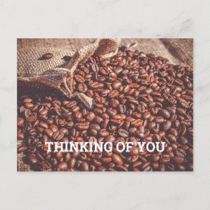 Denken Sie an Ihren Kaffee Postkarte