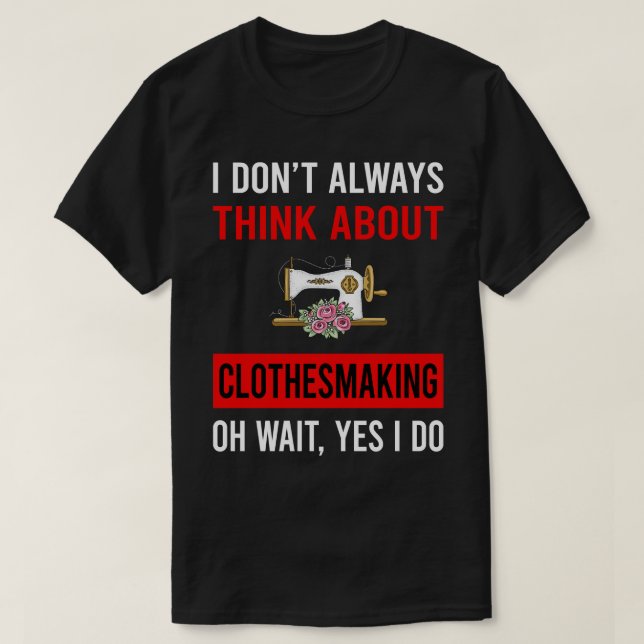 Denken Sie an Kleidungsstücke, die Kleidung herste T-Shirt (Design vorne)