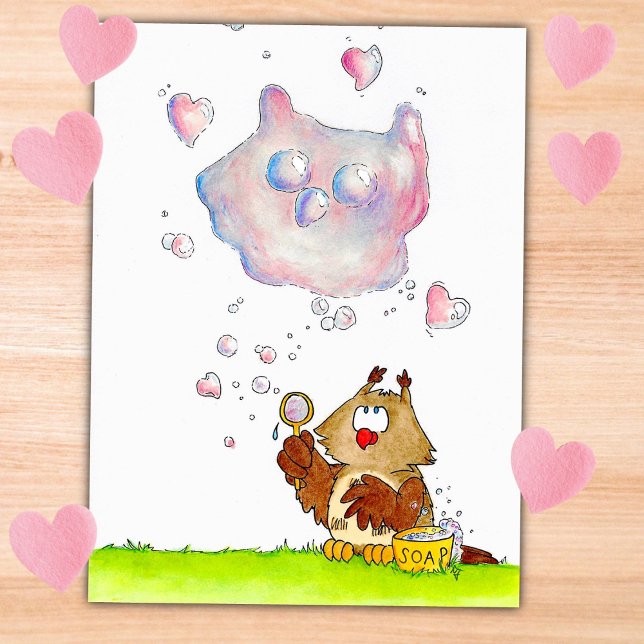 DENKEN SIE an Nicole Janes Postkarte (Von Creator hochgeladen)