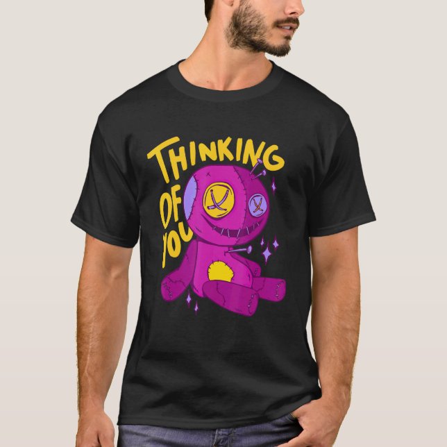 Denken Sie an Pastel Goth Creepy Voodoo Aes T-Shirt (Vorderseite)
