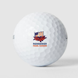 Denken Sie an Pearl Harbour Golfball