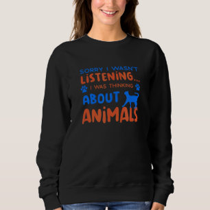 Denken Sie an Rettend Tiere Süße Tier Rescue Sweatshirt