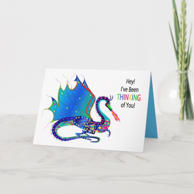 Denken Sie an Sie, Dragon Kaleidoskop Collection Karte (Vorderseite)